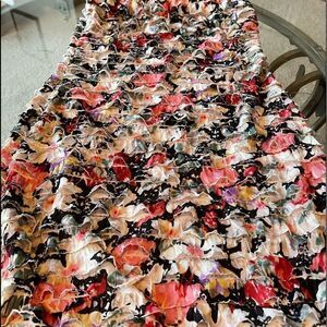2/$15 Floral strapless dress!!